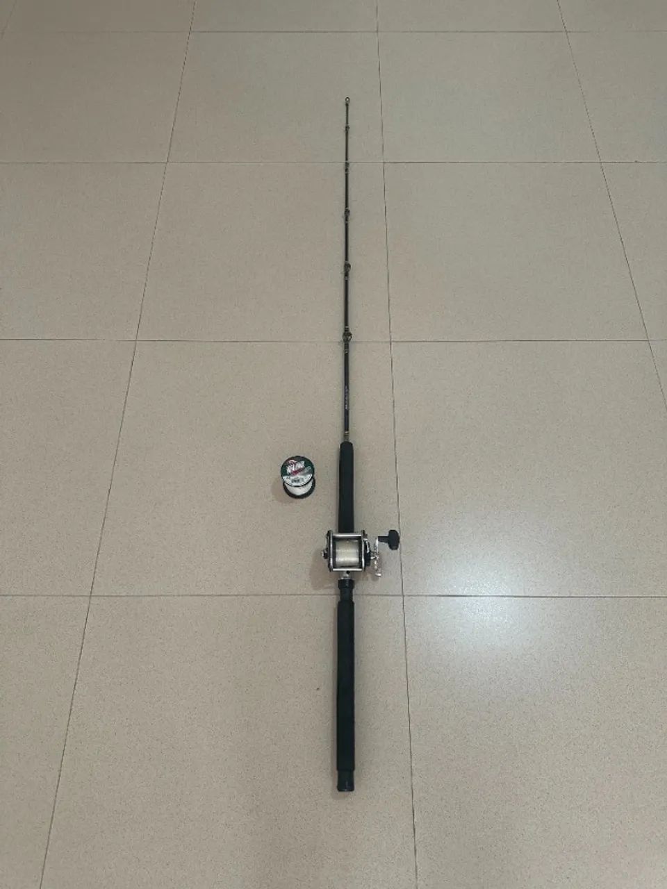 Conjunto Vara Quantum Blue Runner E Carretilha Penn 209