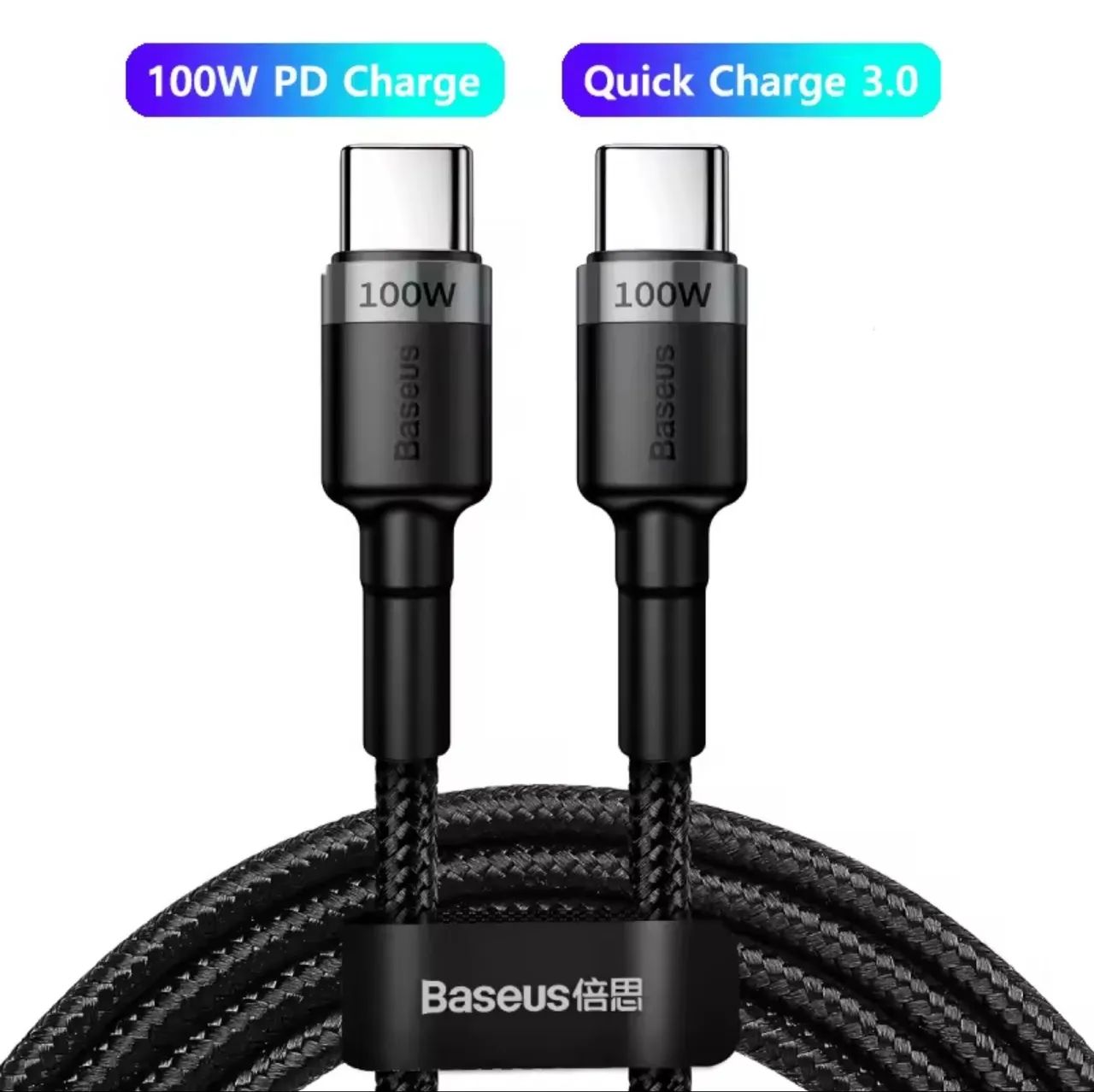 Cabo USB-C 60w Carregamento Rápido 1m - Foto 2