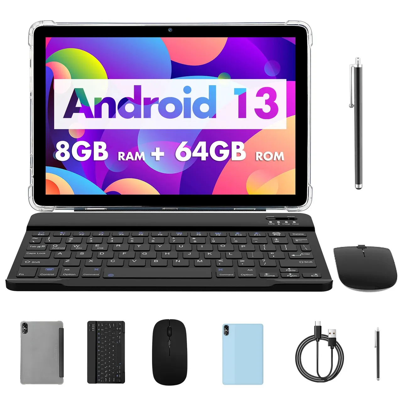 Tablet Android 13 8GB RAM + 64GB ROM