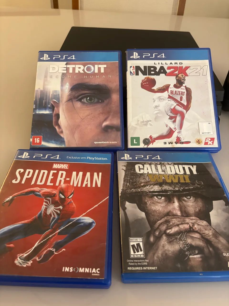Ps4 Pro + Jogos + Base Carregador  - Foto 2
