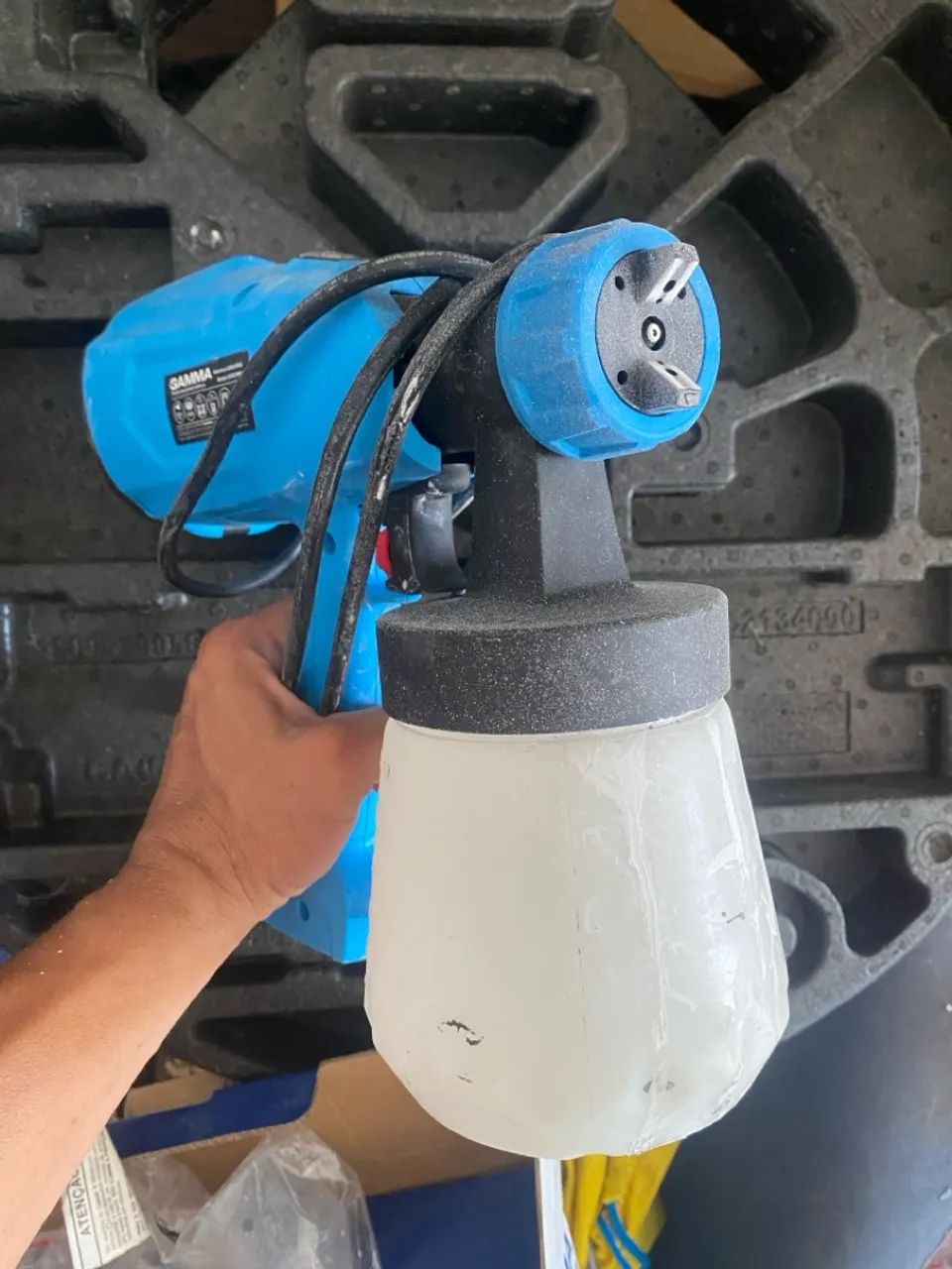 Pistola de Pintura Elétrica Gamma - Foto 2