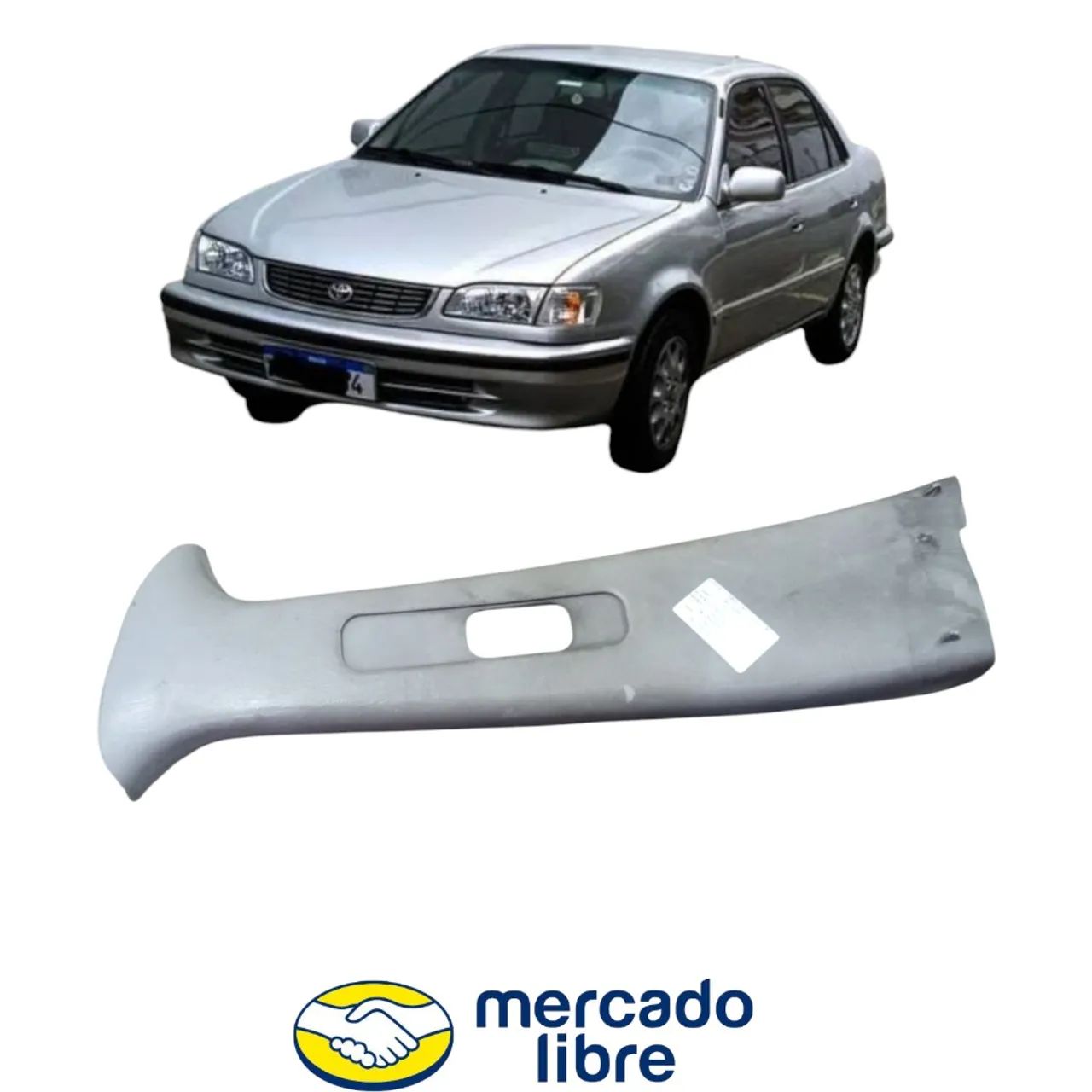 Acabamento Coluna Central Dir Corolla 1999 2000 2001 2002 