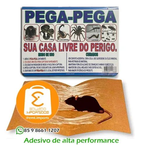 Ratoeira Adesiva Pega-Pega Cia Brasil PE-1868 - Foto 2