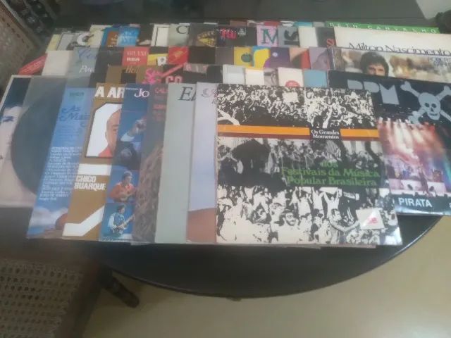 Pacote de Discos de Vinil Nacionais