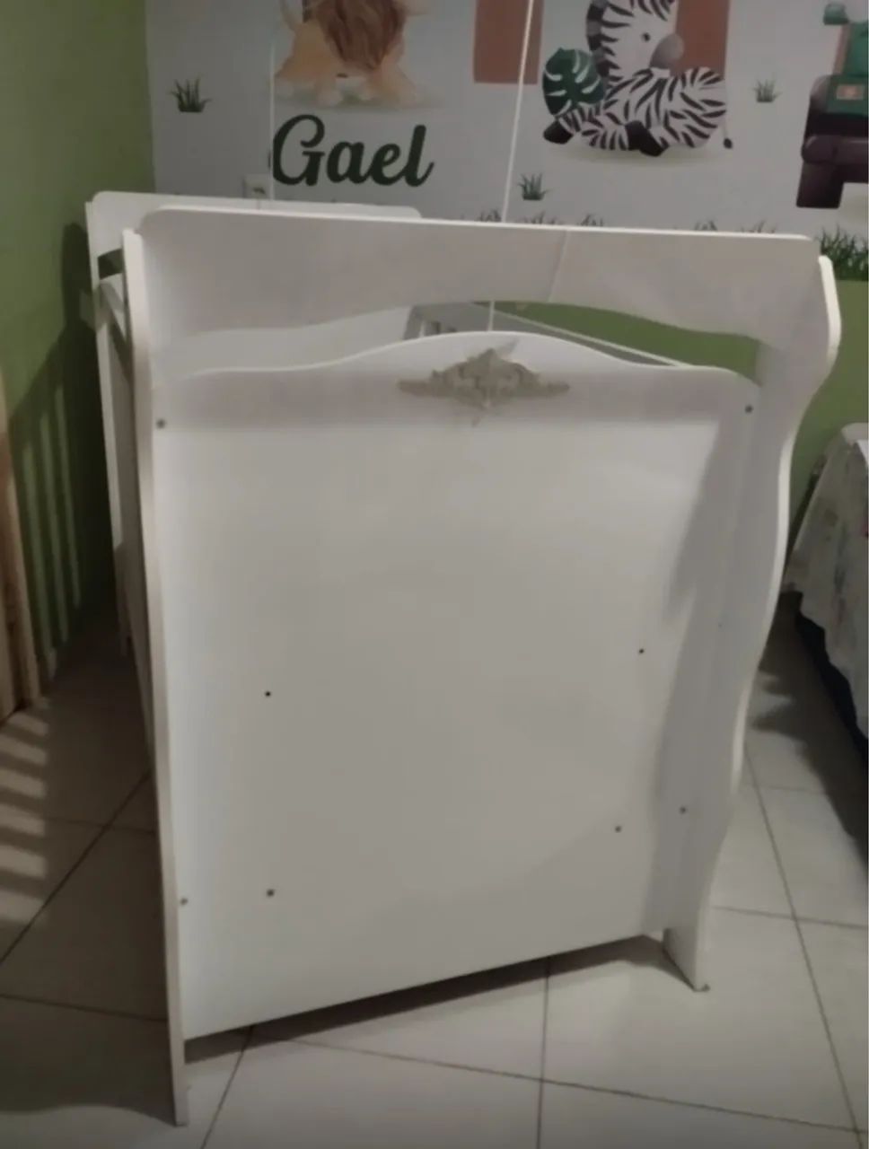 Berço MDF grátis Colchão + protetor.  - Foto 3