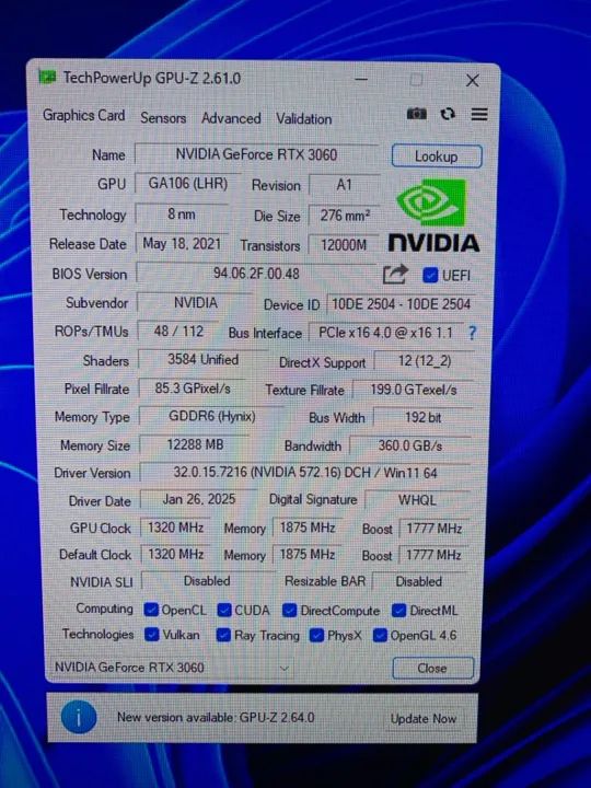 Placa de vídeo RTX 3060 12gb Palit - Foto 6