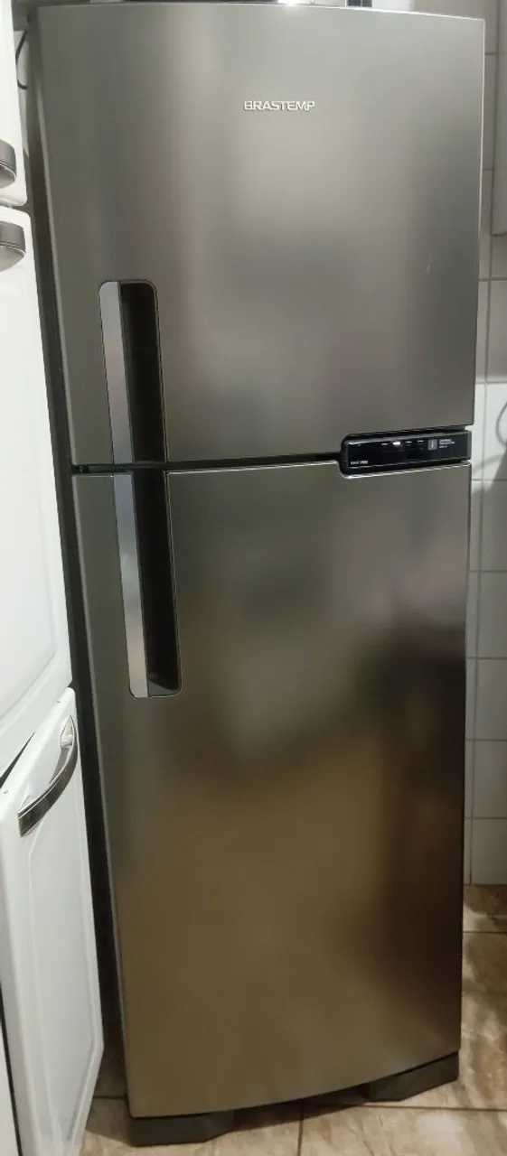 Geladeira Brastemp Duplex 375l frost free inox 127v