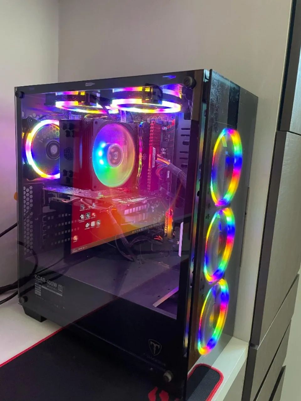 PC Gamer Ryzen 5 16GB RX580