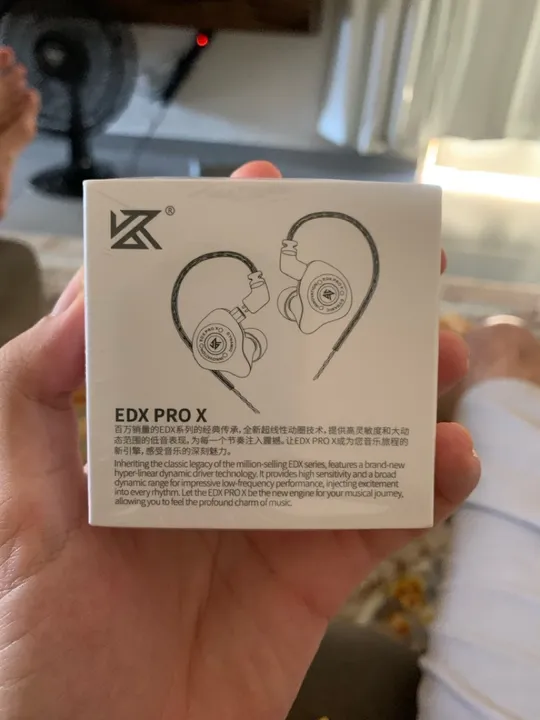 Fones de Ouvido KZ EDX PRO X - Novo