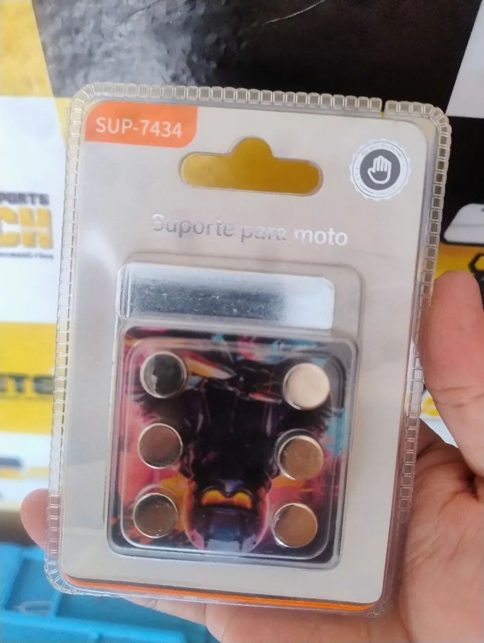 Suporte de imã para moto - NOVO  - Foto 2