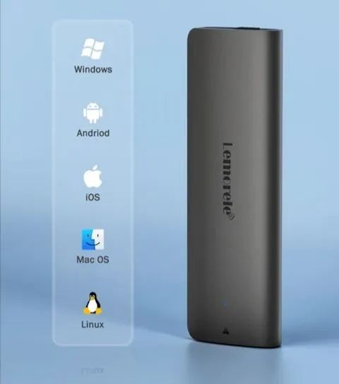Case NVME M2 Lemorele com adaptador Tipo C e USB  - Foto 5
