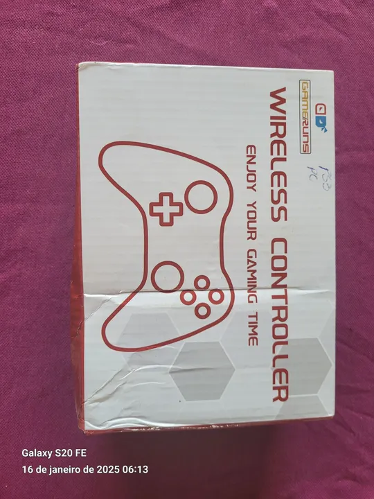 Controle Wireless para PS3 e PC R$100,00