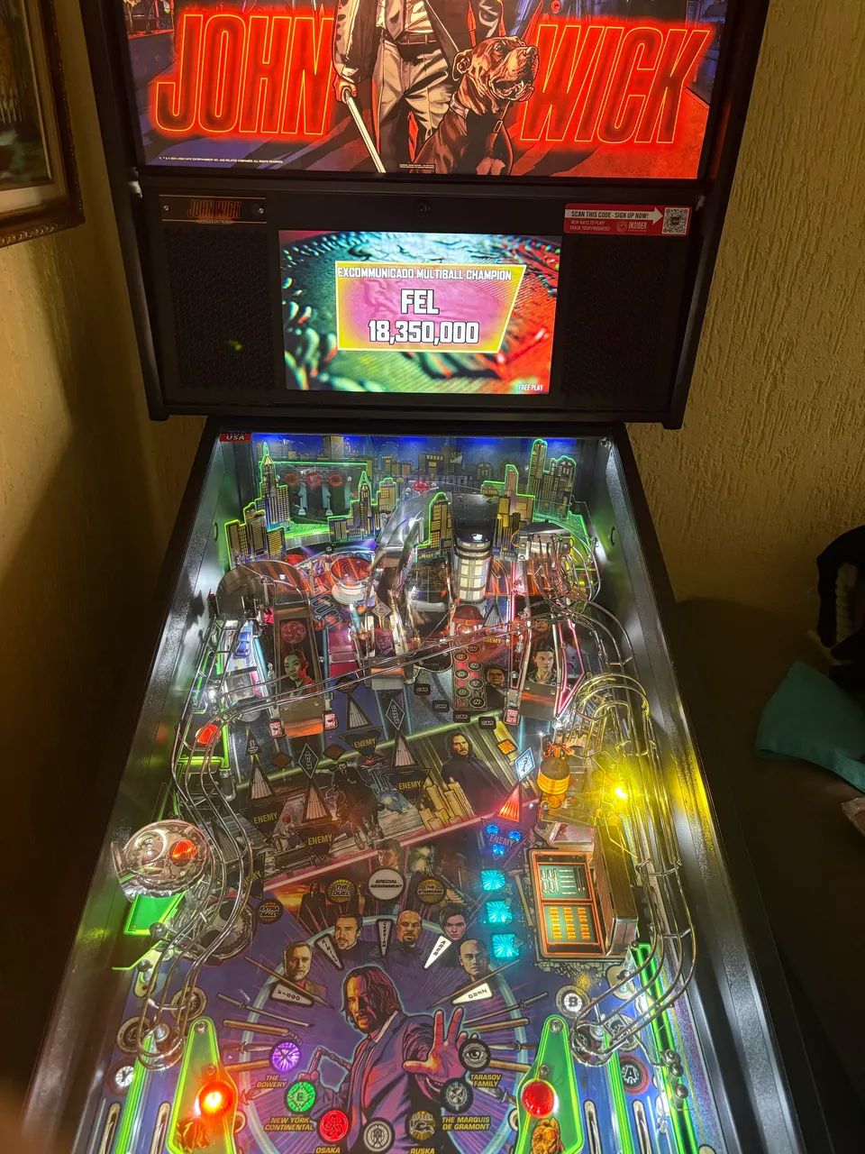 Pinball John Wick  - Foto 3