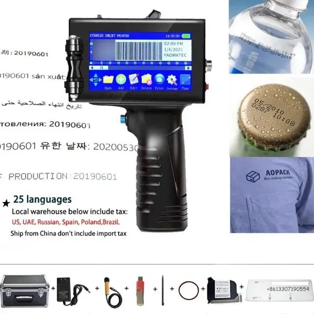 Datadora Impressora Inkjet Manual Handjet H3s Sensor Esteira - Foto 2