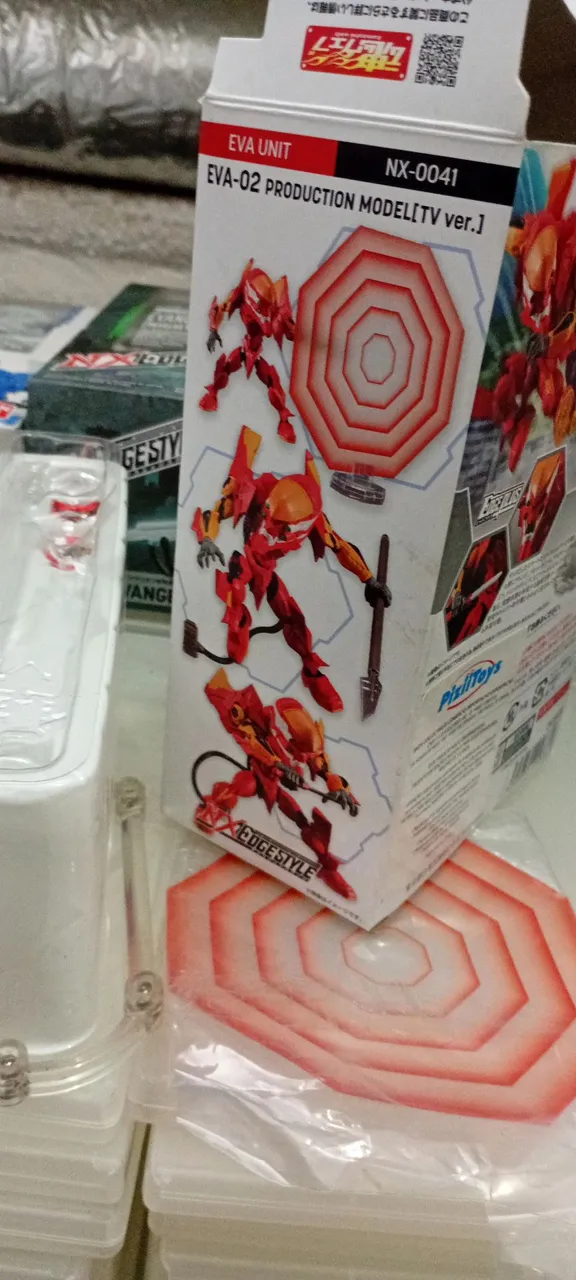 NX EDGESTYLE EVA UNIT 02 NX 0041 COM CAIXA - Hobbies e coleções