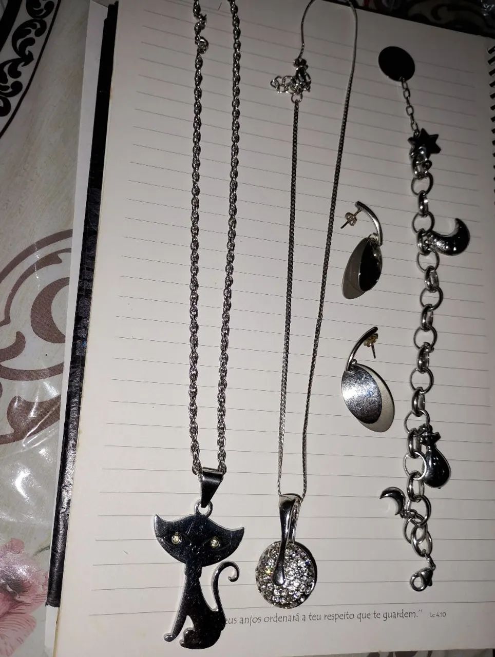 Acessórios em prata 