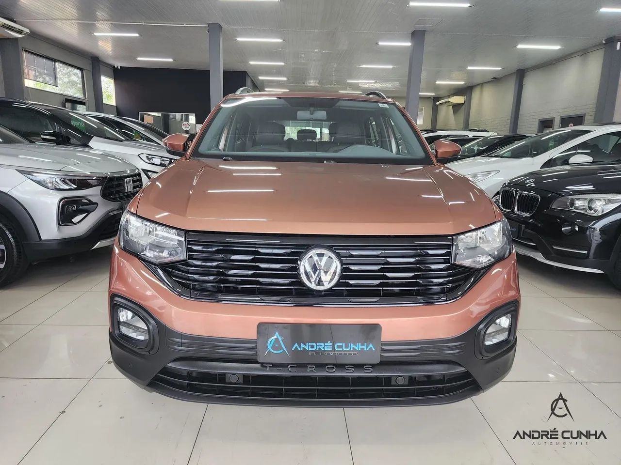 T-CROSS 200 TSI 1.0  FLEX 12V 5P AUT.  MARROM 2019/2020 - Foto 5