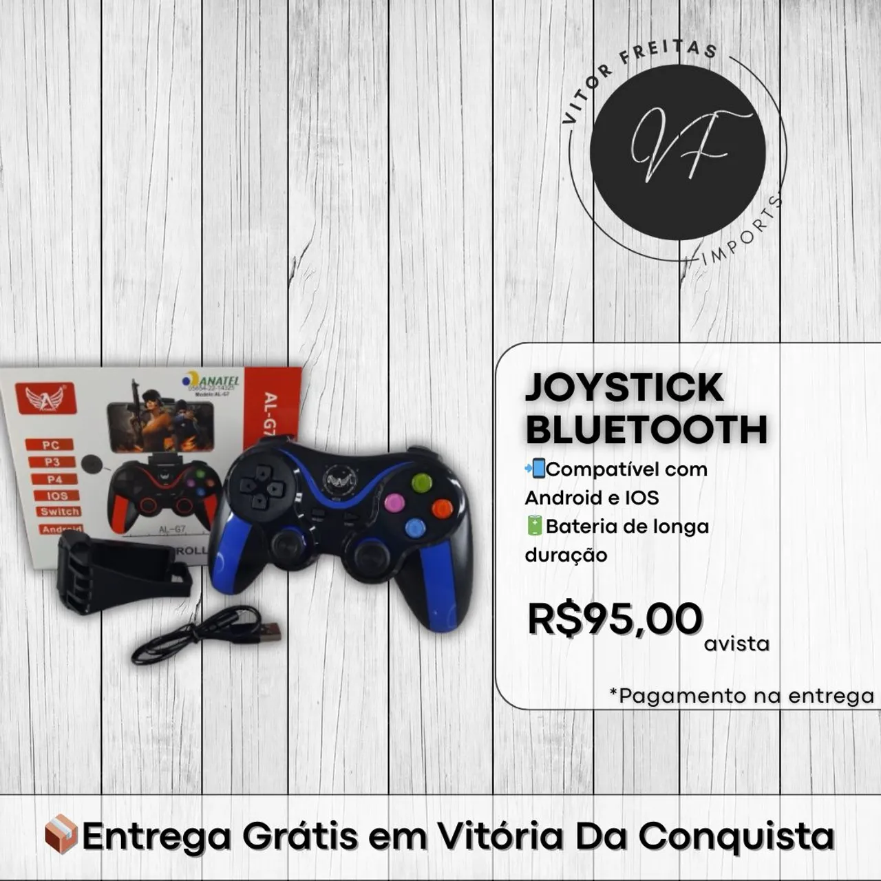 Joystick Bluetooth | Entrega Grátis