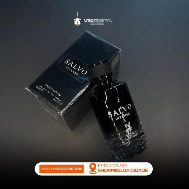 Salvo Intense - Perfume Masculino - Lacrado