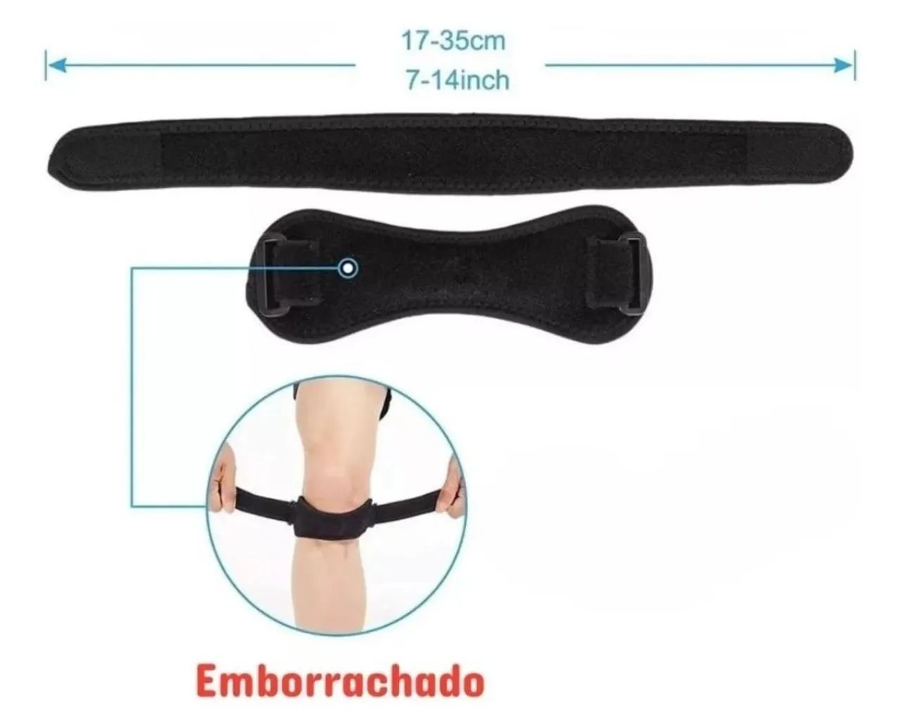 Joelheira de Patela Ajustável - MB Fit - Foto 4