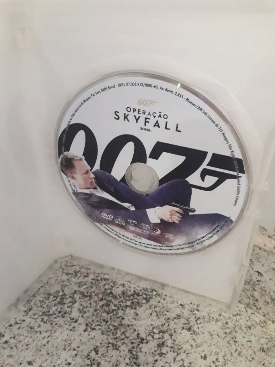 007 Operação Skyfall Dvd Daniel Craig - em excelente estado - Meier RJ. - Foto 3
