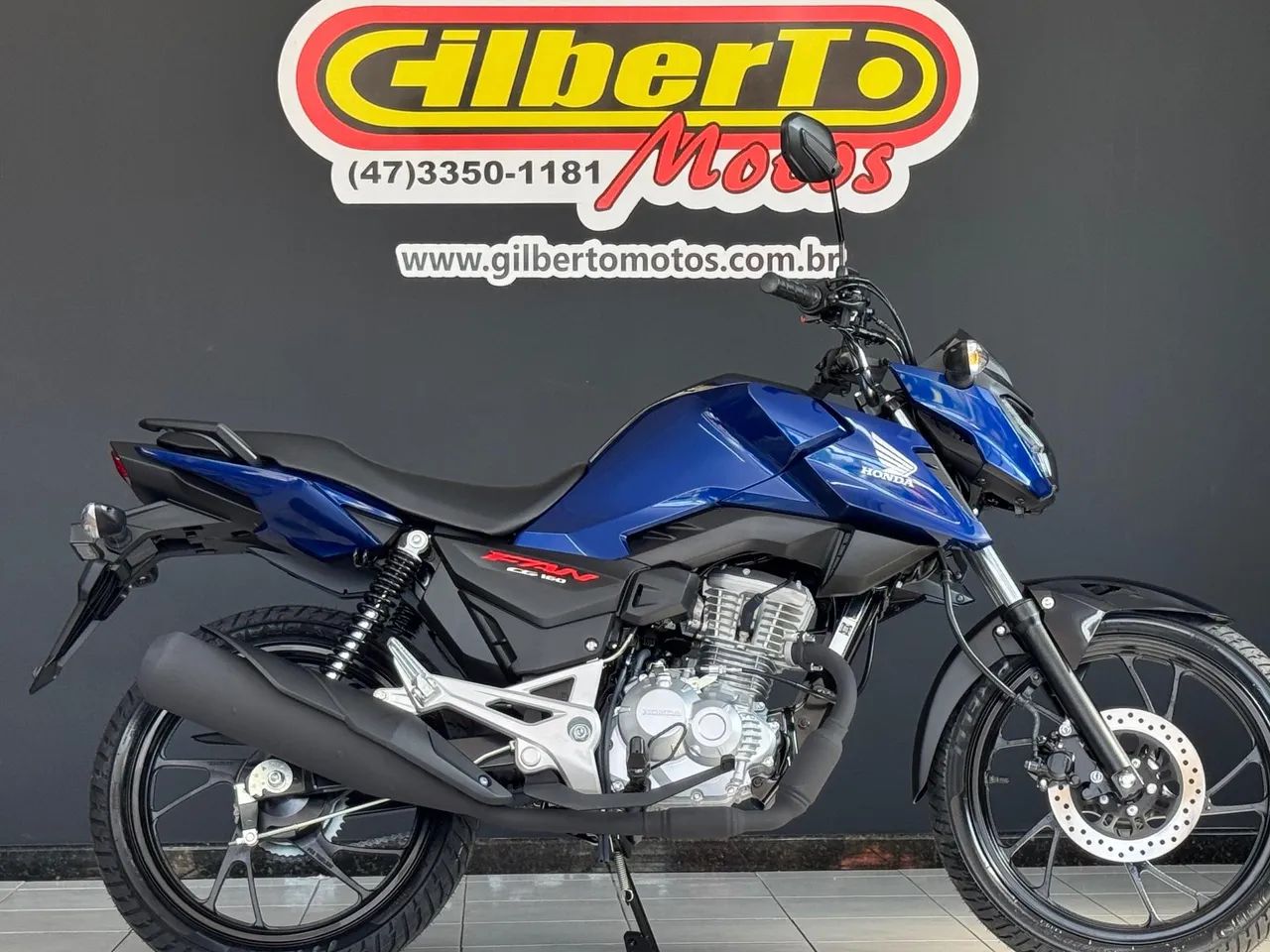CG-160 FAN ZERO KM AZUL 2025/2025 - Foto 2