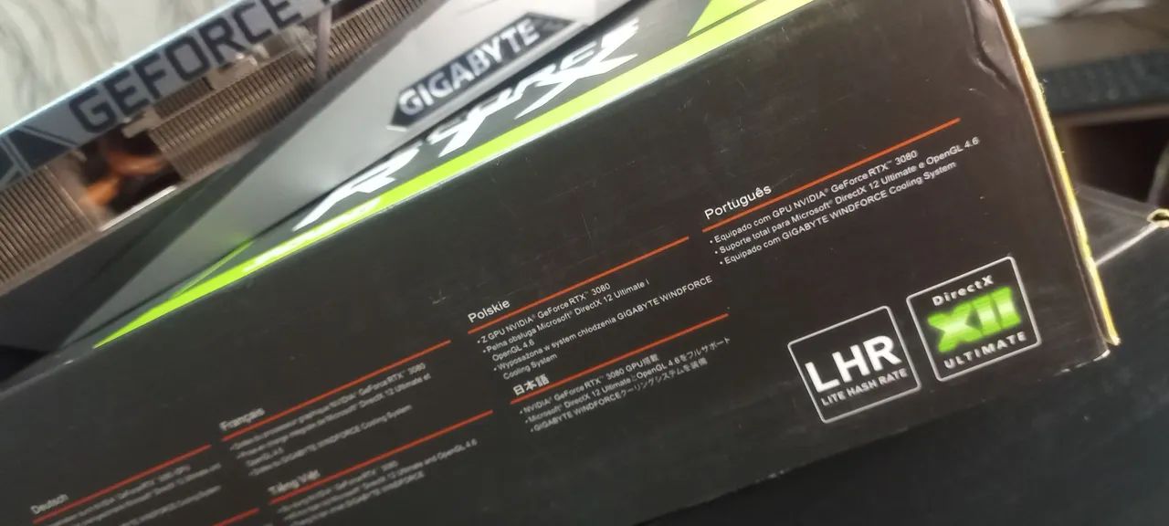 RTX 3080 10GB Gigabyte LHR  - Foto 4
