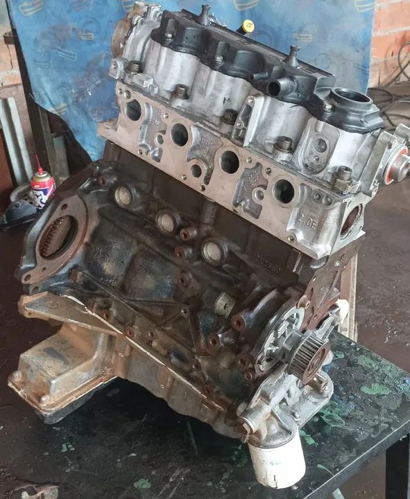 Motor parcial 2.4 S10 flex  - Foto 2