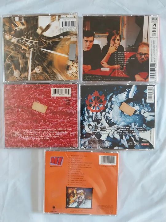 CDS Lote de 05 CDs usados rock nacional R$ 100 reais o lote - Foto 2