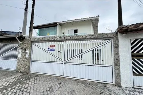 Sobrado-Para venda-40 Rua Camaiuras, , Vila Tupi, Praia Grande, São Paulo