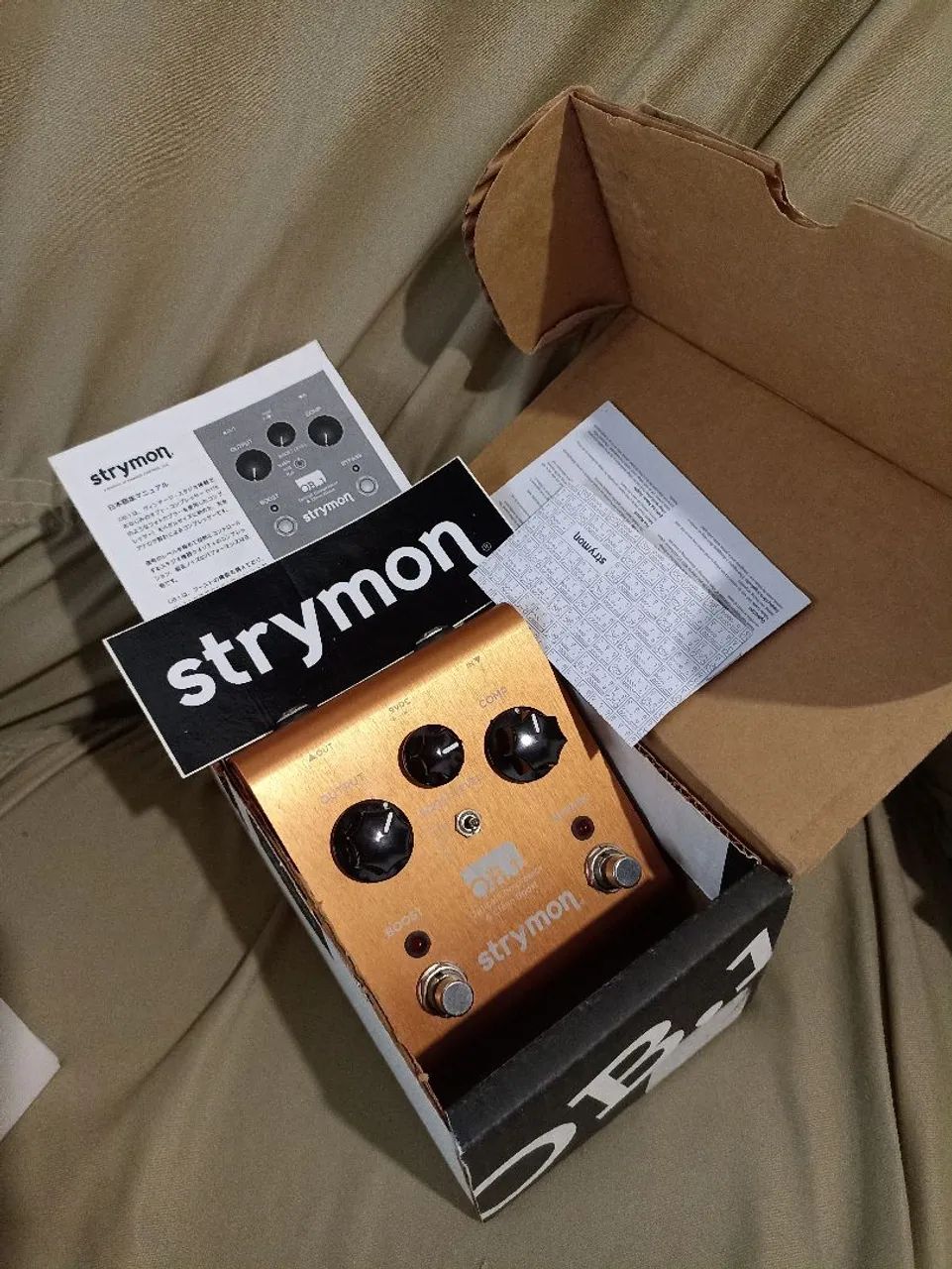 Strymon Optical Compressor & Clean Boost OB1/ uad / Kemper