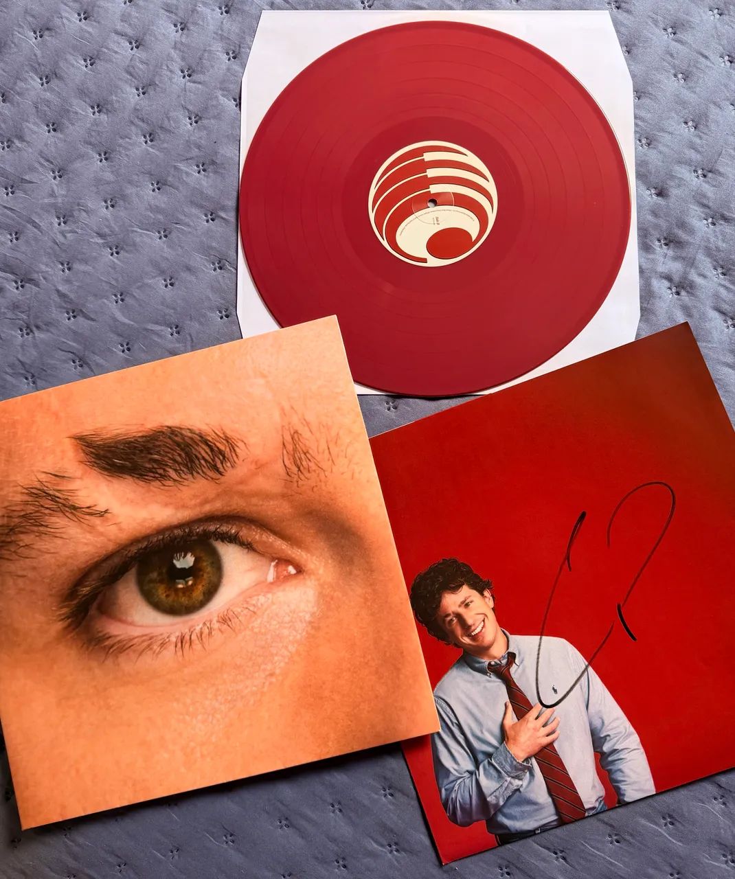 Charlie Puth vinil + autógrafo exclusivo 