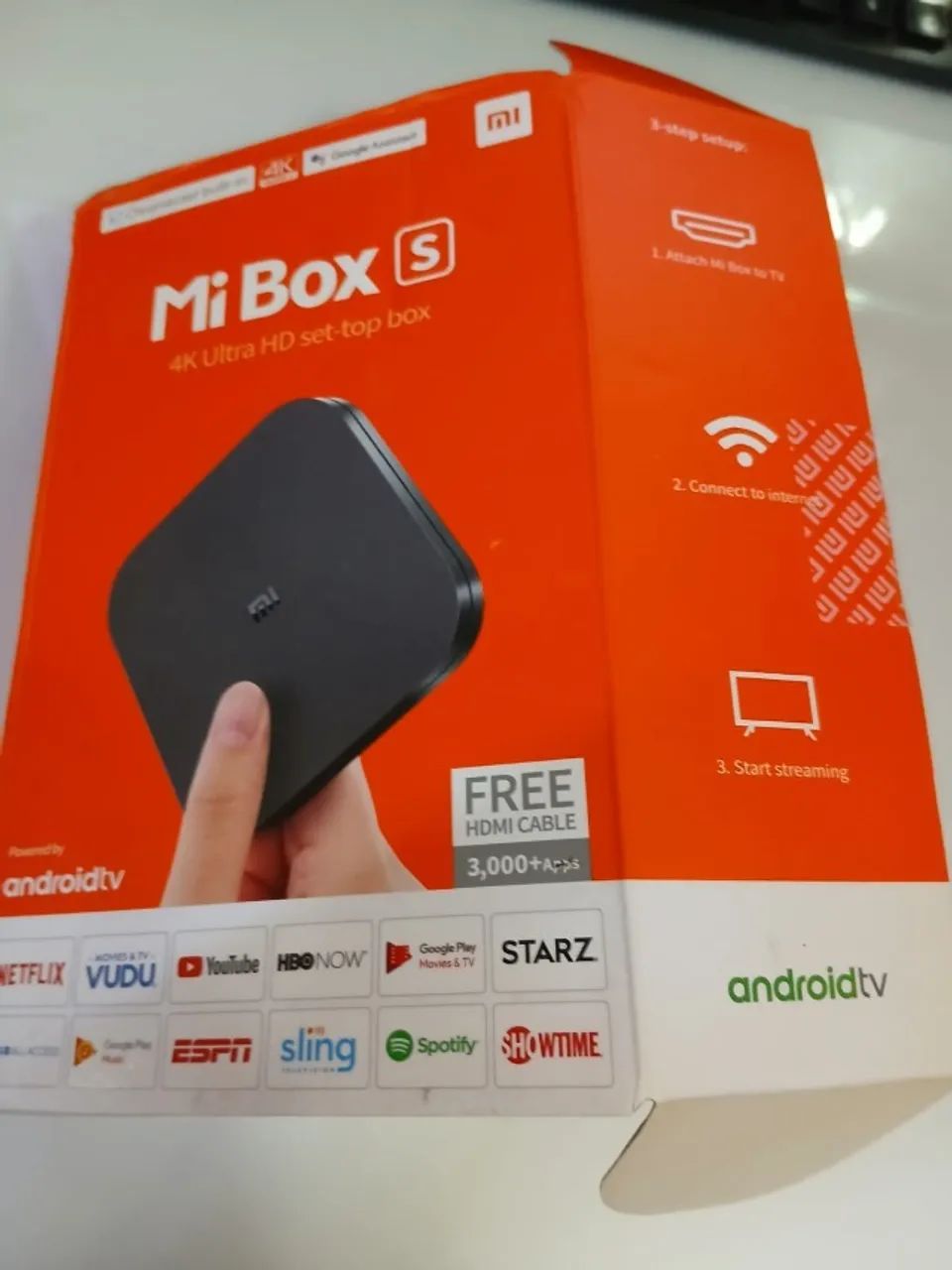 Mi Box S da Xiaomi, com resolução 4K Ultra HD
