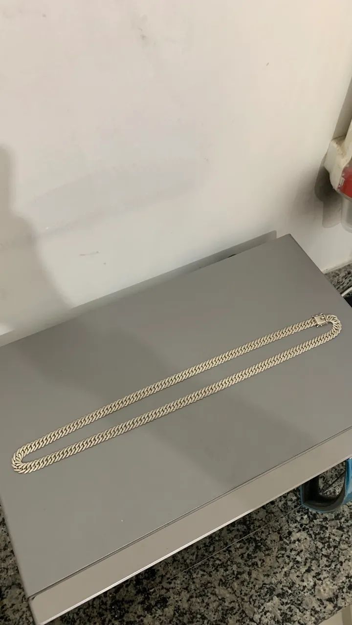 CORDÃO E PULSEIRA DE PRATA - Foto 5