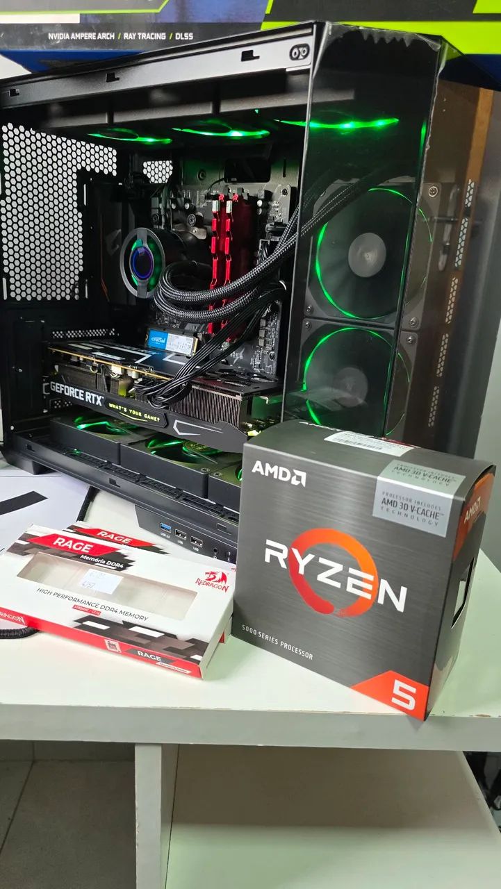 Ryzen 5500x3d Galax 3080 - Foto 2