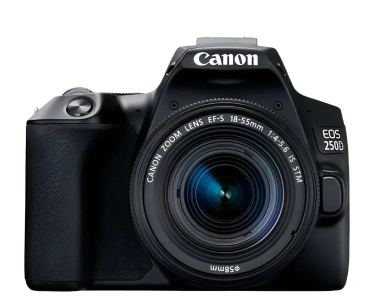 Câmera Canon Eos 250d Ef-s 18-55 Is Stm Original - Foto 2