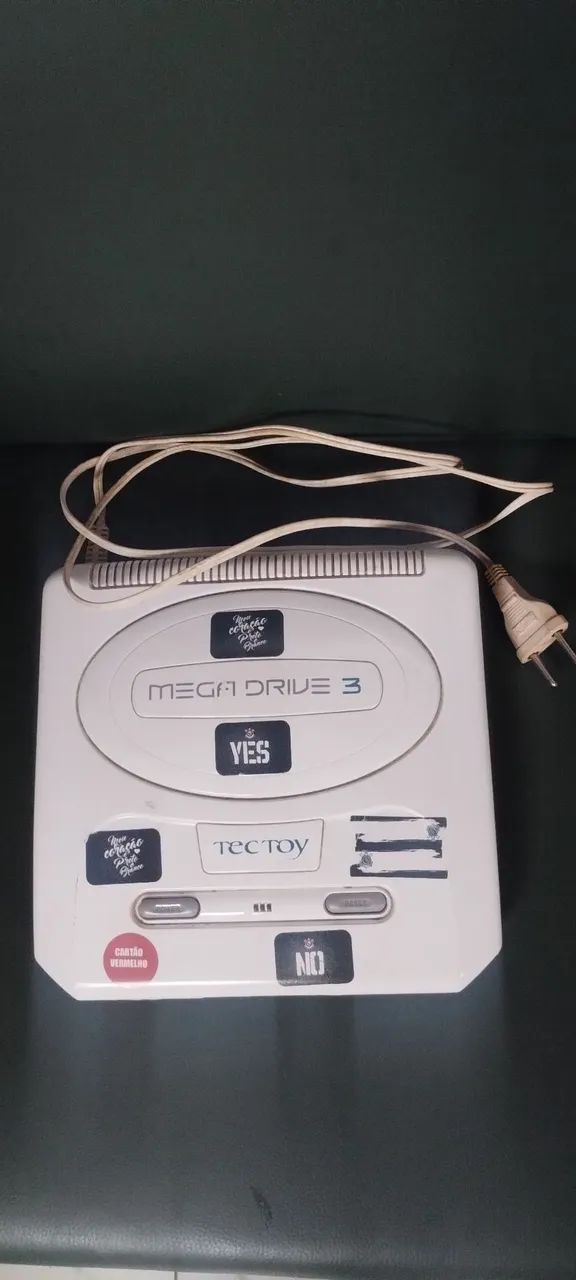 Videogame MegaDrive 3 Branco - Foto 2