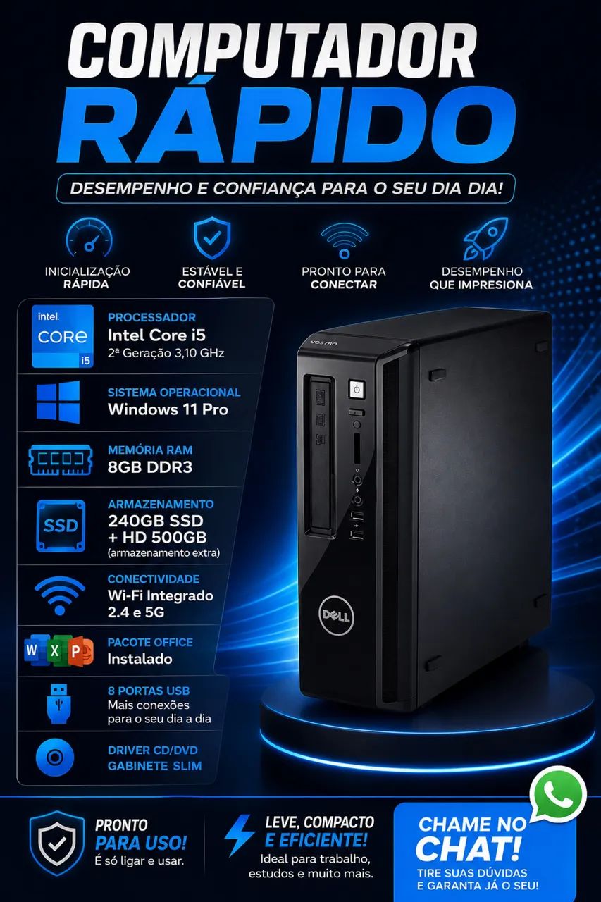 Computador Dell Vostro 260s