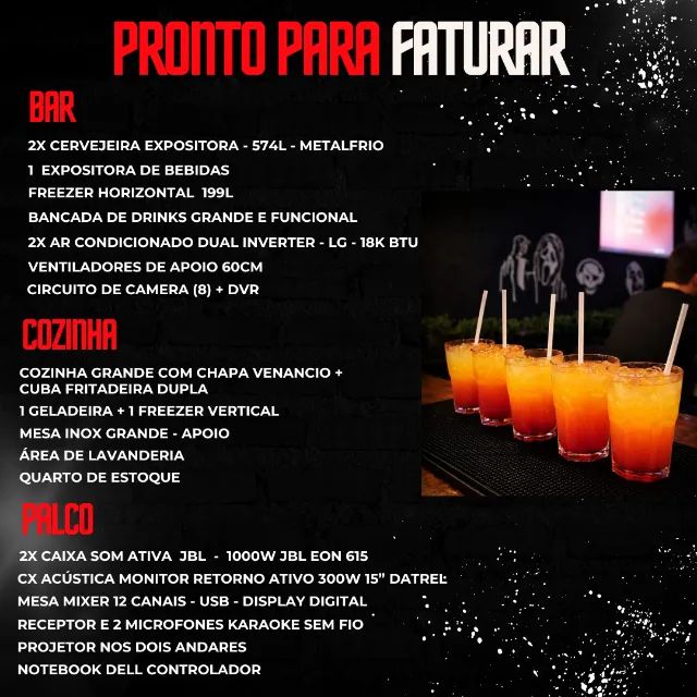 PASSO PONTO - BAR TEMATICO 200m2 - Mooca/Tatuapé - Foto 4