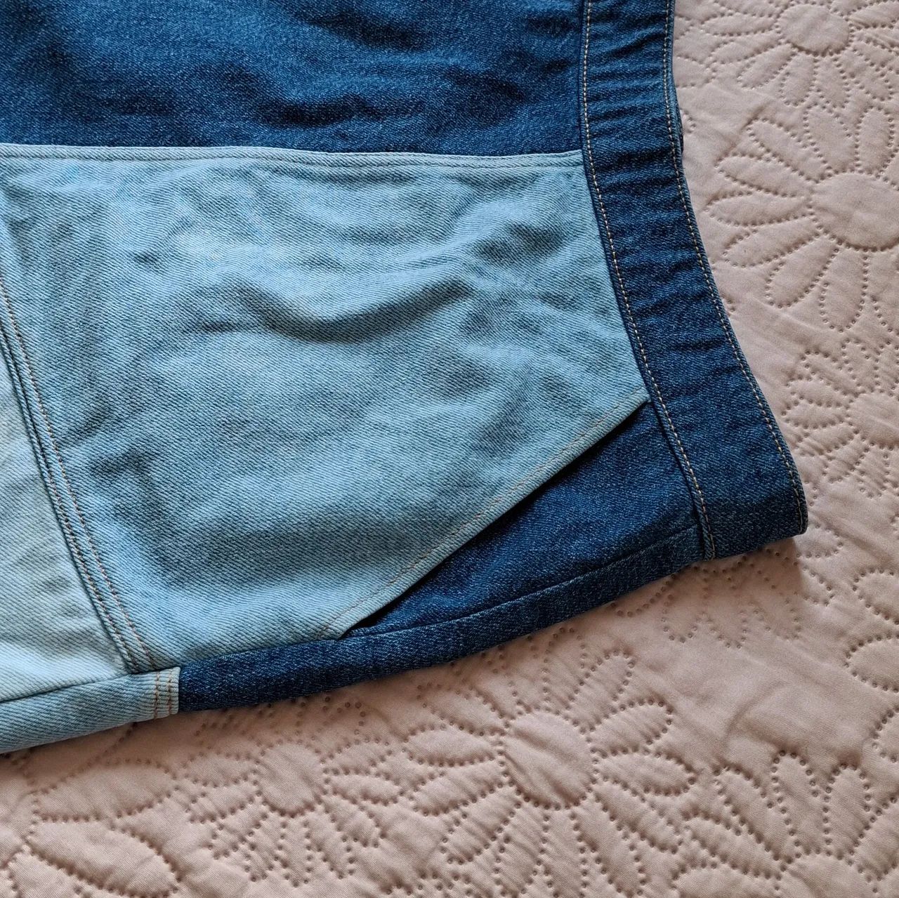 saia jeans zara P - Foto 4