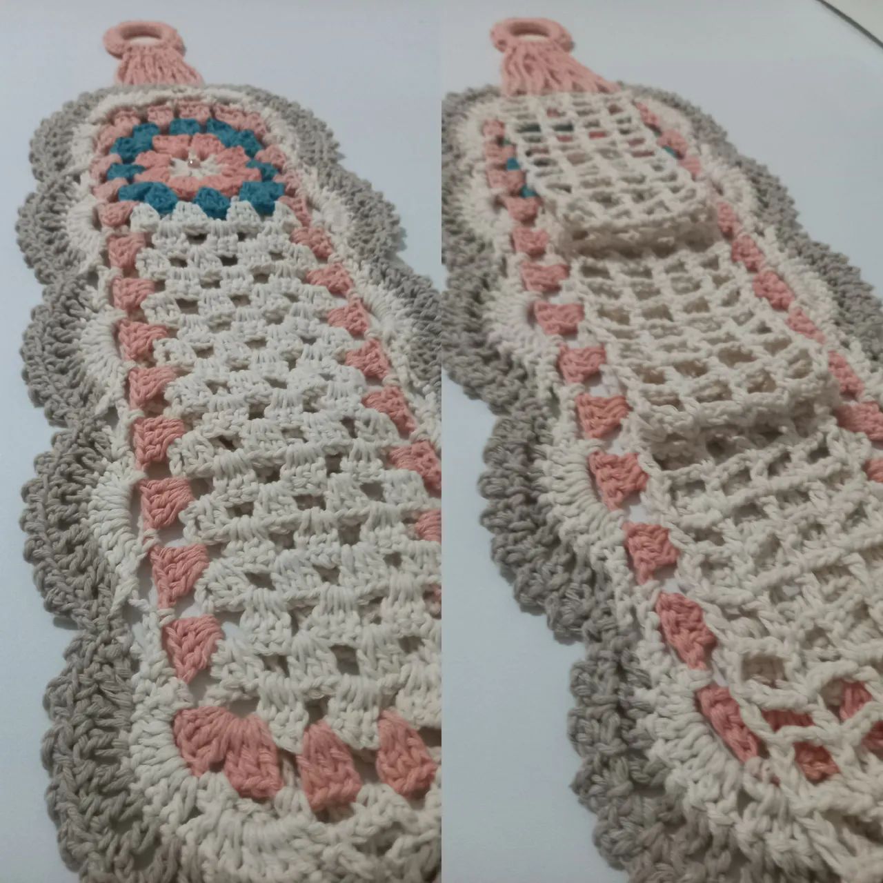 Crochê moda casa