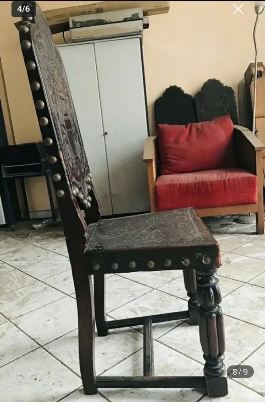 Sala de Jantar Colonial - Buffet, Mesa e 6 cadeiras  - Foto 5