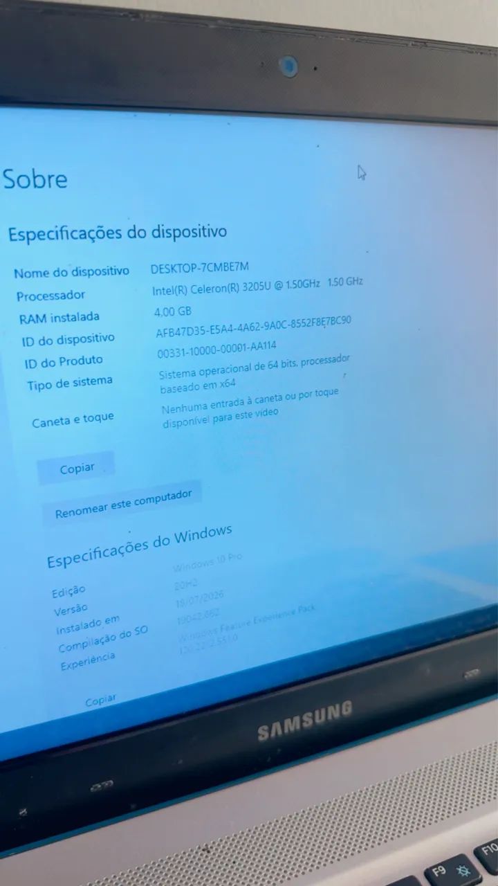 Notebook Samsung  - Foto 3
