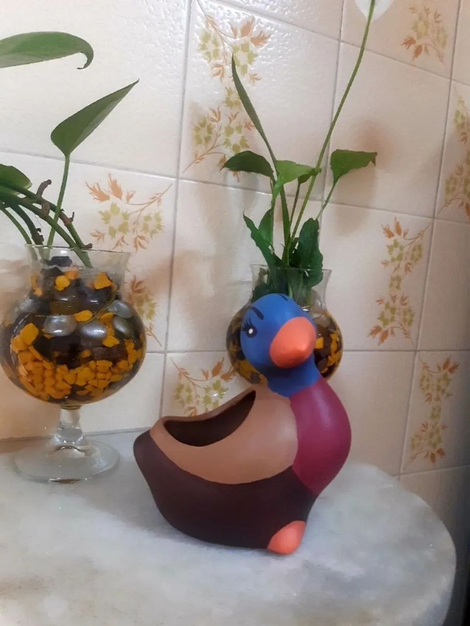 cachepó em barro Pato - Foto 3