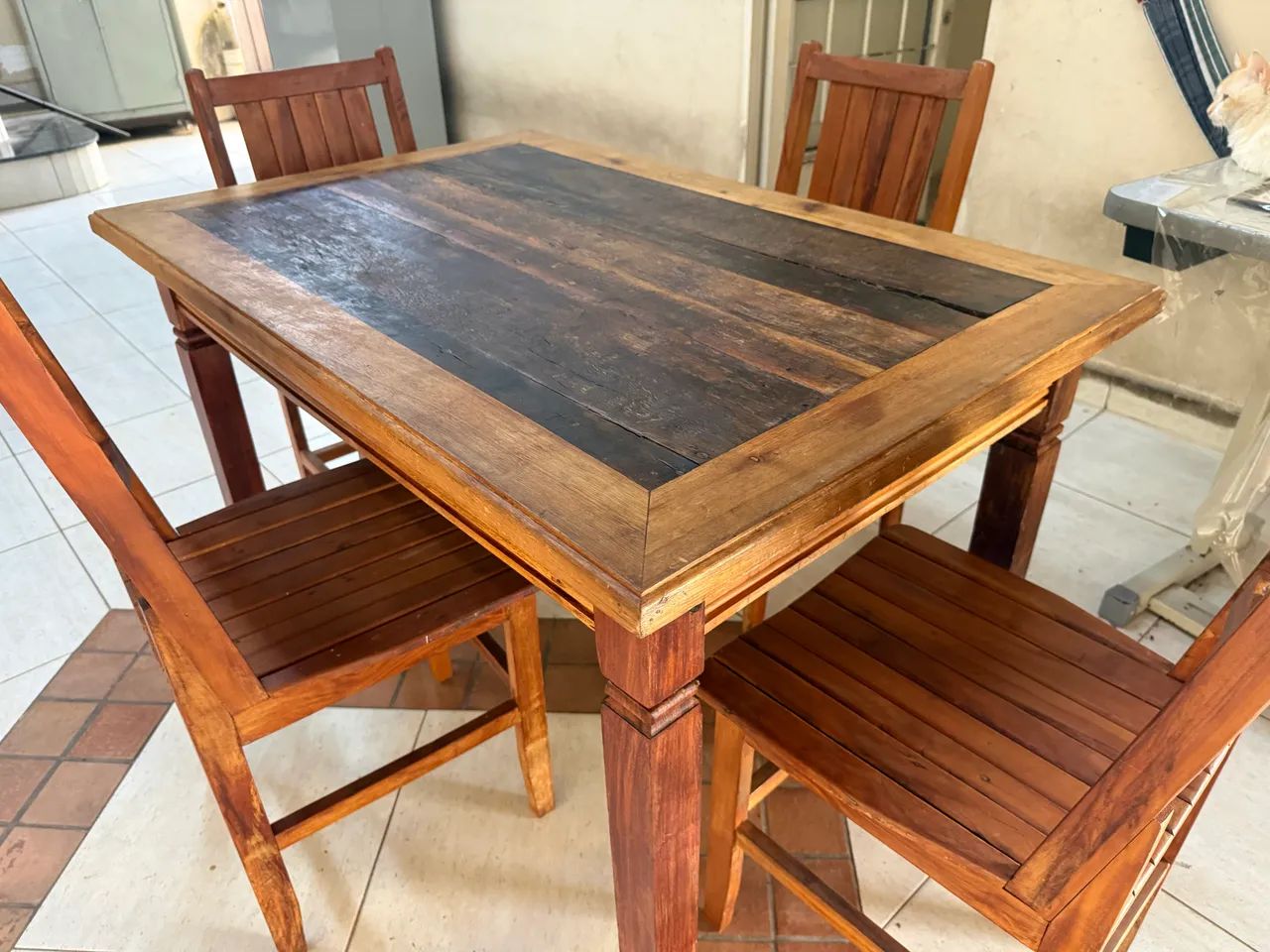 MESA MADEIRA MAÇIÇA - Foto 2