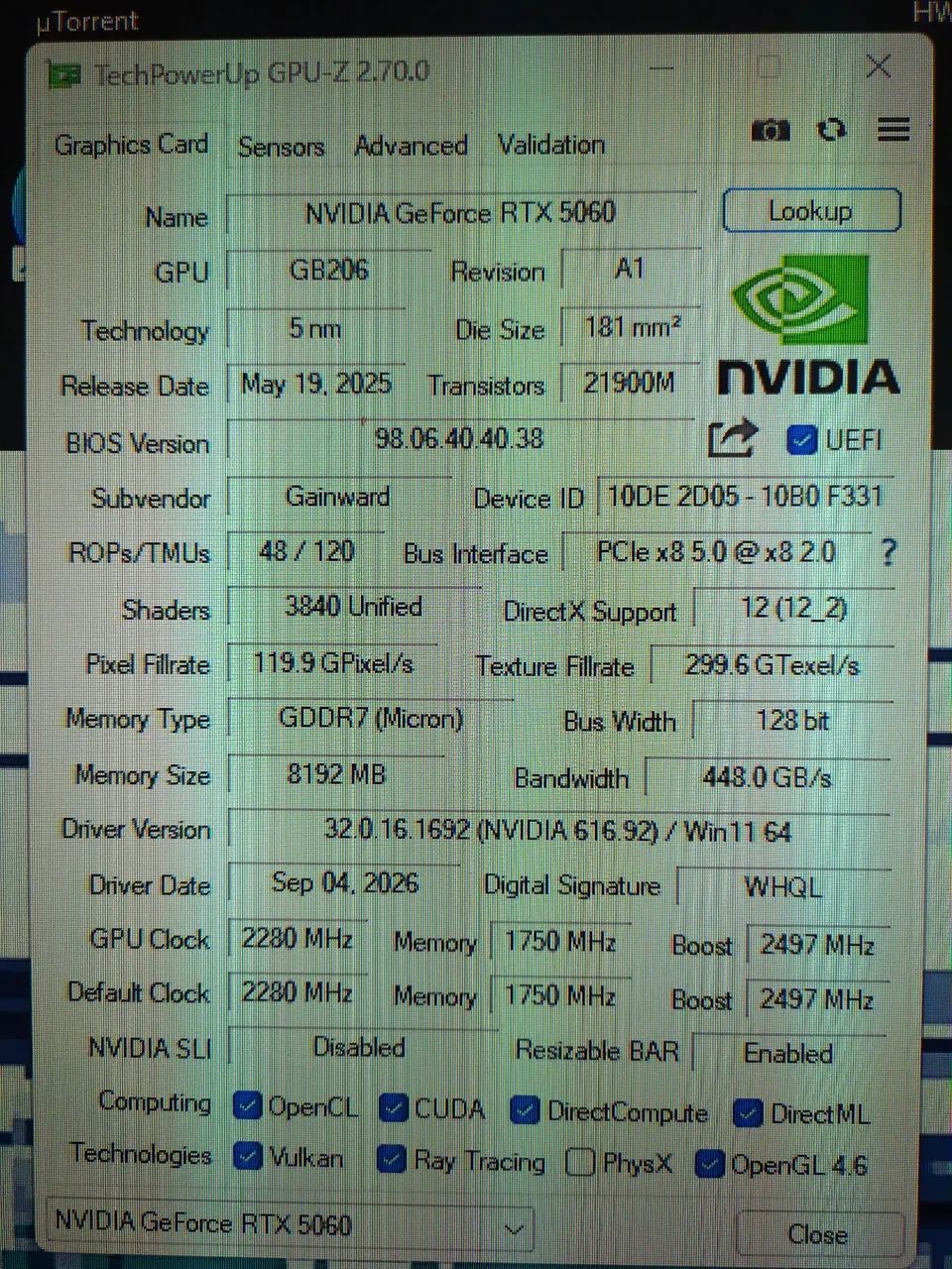 RTX 5060 NOVA - Foto 3