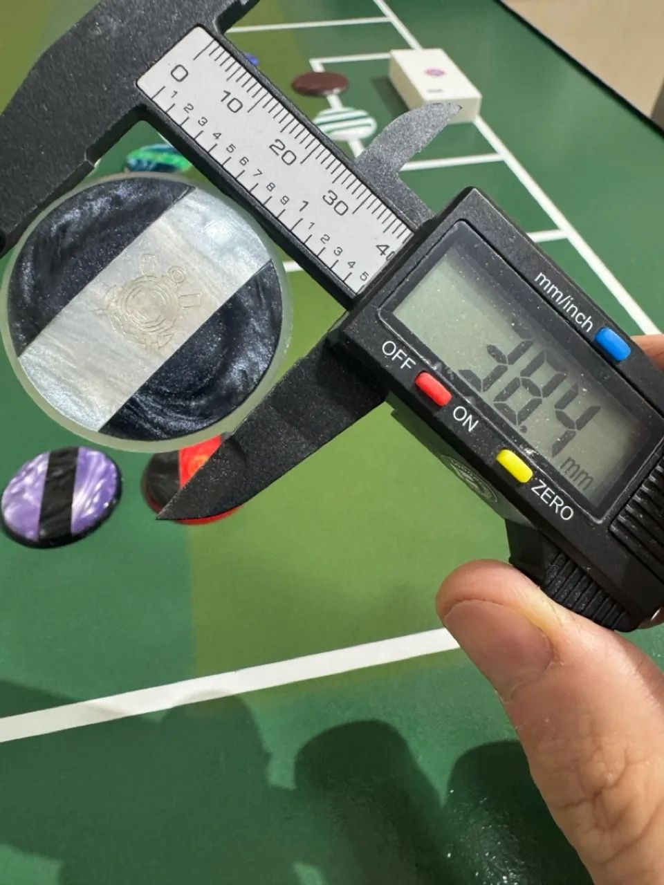 FUTEBOL DE BOTÃO DE MESA.  - Foto 5