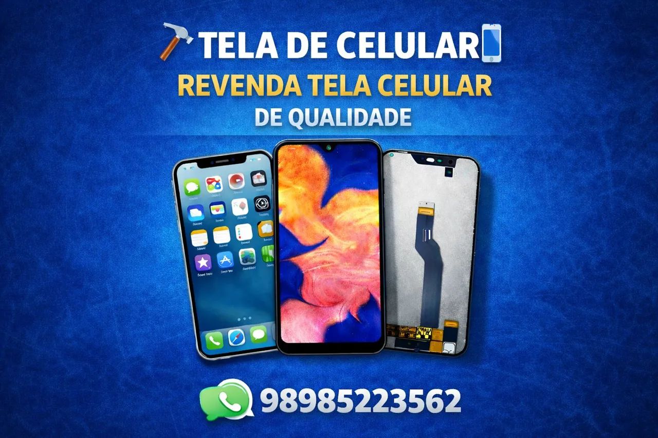 Revendo telas de telefone 