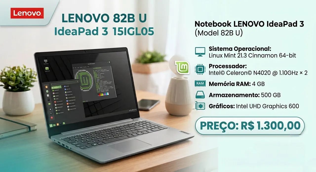 Notebook LENOVO
