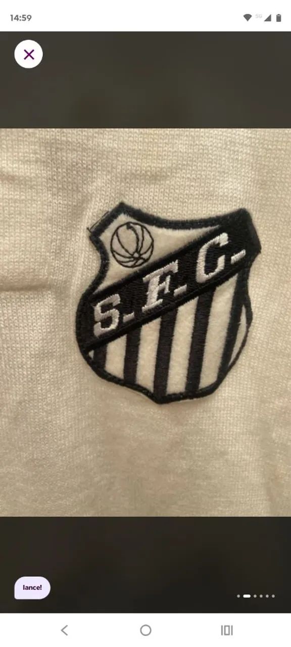 Camisa comemorativa primeiro gol de Pelé  - Foto 2